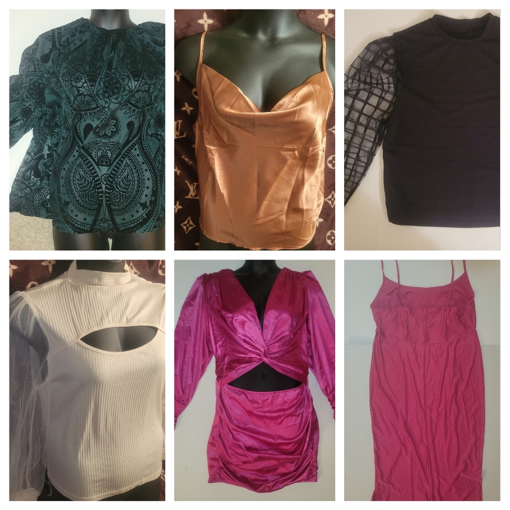🆕️ 9 piece BUNDLE!!  2X 👚 Blouses & Dresses 👗 (from SHEIN)